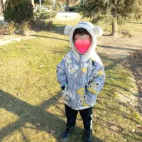 کاپشن بچه گانه