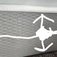 تخت یک نفره رویال با پایه باکس دار|تخت و سرویس خواب|هشتگرد, شهرک ولیعصر (مصلی)|دیوار