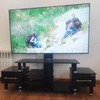 میز تلویزیون دو کشور و سه طبقه همراه با براکت