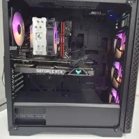 کیس گیمینگ نسل ۱۳ با گرافیک rtx 3070|رایانه رومیزی|چمستان, |دیوار