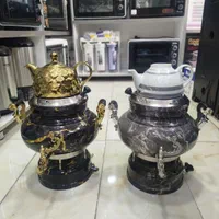 سماور گازی 3منظور کتری قوری رنگ ثابت