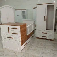 تخت و کمد نوزاد /