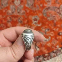 انگشتر فاخر و ارزشمند نقره بابا قوری
