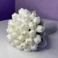 دسته گل ماشین عروس طبیعی و مصنوعی