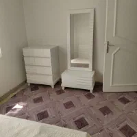 سرویس خواب دو نفره رنگ سفید صدفی