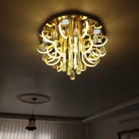 لوستر|لوستر و چراغ آویز|بیرجند, |دیوار