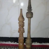 دو عدد تنه قلیان و آینه موتور