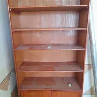 کتابخانه با چوب راش