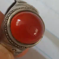 انگشتر نقره نگین یمن قدیمی