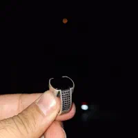 انگشتر جذابِ نقره مردانه
