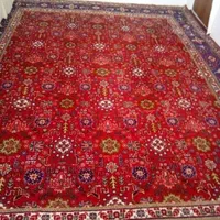 فرش دستباف پشم نقشه قبا