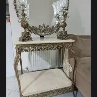 آینه وشمعدون برنج