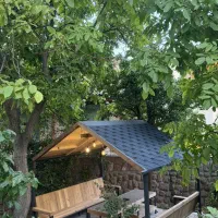 ساخت الاچیق و کلبه قابل حمل در محل