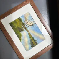 تابلو نقاشی اورجینال منظره