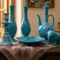 ست دکوری سنتی سفال و چینی