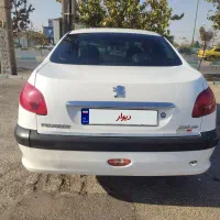 پژو206 سفیدV8 Tu5 دوگانه کارخونه91|خودرو سواری و وانت|همدان, |دیوار