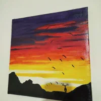 تابلو رنگ روغن|تابلو، نقاشی، عکس|شوط, |دیوار