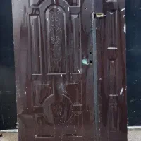 درب چوبی اپارتمانی و درب اهنی تراس