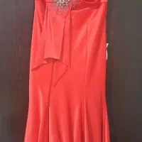 پیراهن مجلسی قرمز