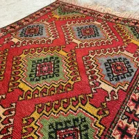 فرش دستبافت نو پشم ، بسیار زیبا و خوش رنگ