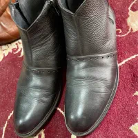 پالتو و کفش چرم درجه یک