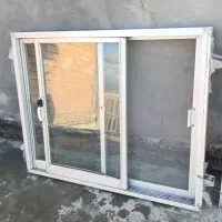 در و پنجره آلومینیومی در حد نو|مصالح و تجهیزات ساختمان|گمیشان, |دیوار