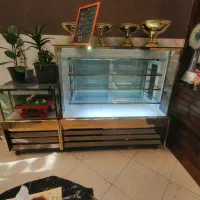 یخچال ویترین آکواریومی، ویترینی 1.5 و تاپینگ|یخچال و فریزر|تبریز, |دیوار