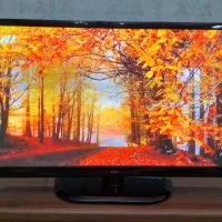 تلویزیون ۴۲ اینچ ال جی با میز و کارتن|تلویزیون و پروژکتور|خاوران, |دیوار