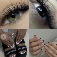 کاشت ناخن و اکستنشن مژه
