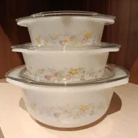 ظروف 3 تیکه آرکوپال با در ک مجموعا 6 تیکه هست...