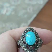 انگشتر نقره فیروزه|بدلیجات|تهران, نیروی هوایی (پیروزی)|دیوار