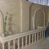 اجرای انواع نمای ساختمان سنگ سرامیک اجر سفال|خدمات پیشه و مهارت|بیرجند, |دیوار