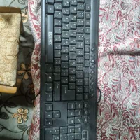مانیتور hp  با موس و کیبورد|قطعات و لوازم جانبی رایانه|قدس, شهرقدس|دیوار