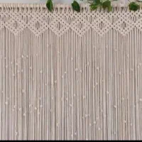 پرده مکرومه|پرده، رانر، رومیزی|شیراز, باغ تخت|دیوار