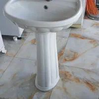 روشویی با شیر اهرمی تمیز درحد|لوازم سرویس بهداشتی|شاهین دژ, |دیوار