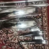 وسایل موتور 125 باک اکمک چراغ خطر دوشاخه