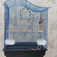 قفس فانتزی مدل موجی رنگبندی مختلف