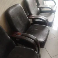 9عدد صندلی با میز دو کشو و صندلی چرخی