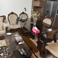 ست مبلمان و میزنهار خوری و بوفه|مبلمان خانگی و میز عسلی|هشتگرد, هشتگرد قدیم|دیوار