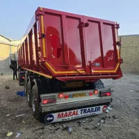 تریلی کمپرسی کف لبه تیغه