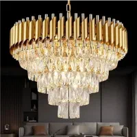 لوستر کریستالی c105 قطر ۶۰