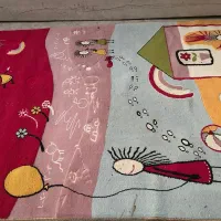فرش بچهگانه تمیز