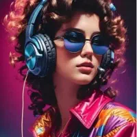 دیجی خانم و آقا با نور پردازی حرفه ای و آتیش بازی