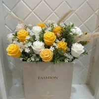 باکس گل شمع