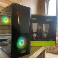 کیس فوق گیمینگ رم 16 گرافیک DDR5باگارانتی H9