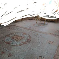 دو عدد رو فرشی دور کشدار ۹ متری مخمل ابریشمی ترک