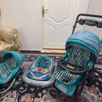 کالسکه وروروئک و کریر ست کامل|کالسکه و لوازم جانبی|اسلام‌شهر, مطهری|دیوار