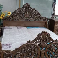 سرویس خواب تمام چوب دونفره