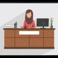 نیازمند نیروی اداری خانم