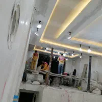 نقاشی ساختمان/نقاش کناف/نقاشی پارکینگ راپله سوله